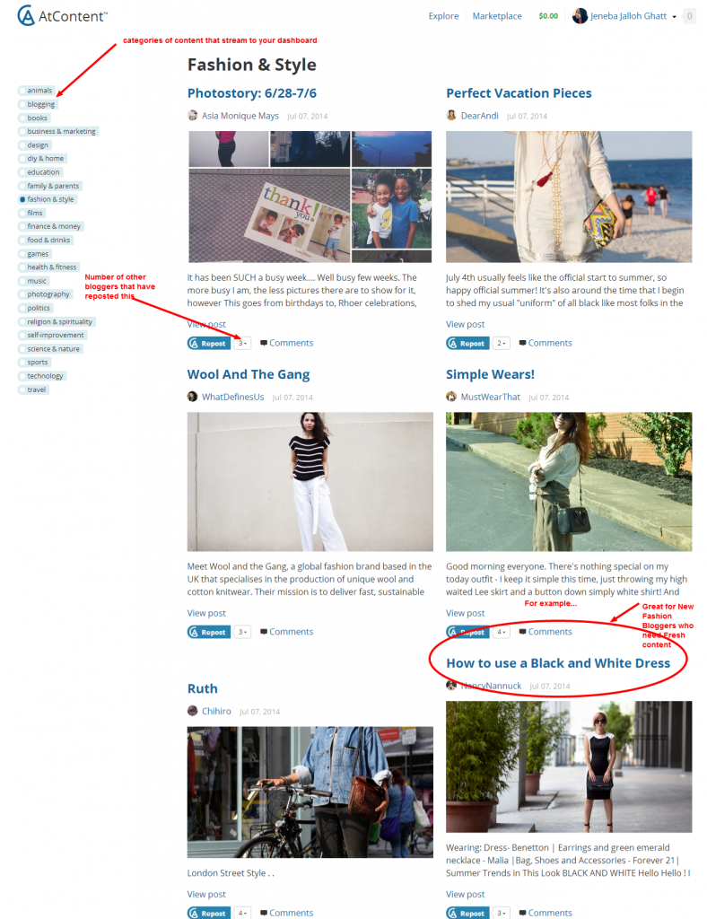 Fashion   Style — Content for Reposting — Page 1 — AtContent