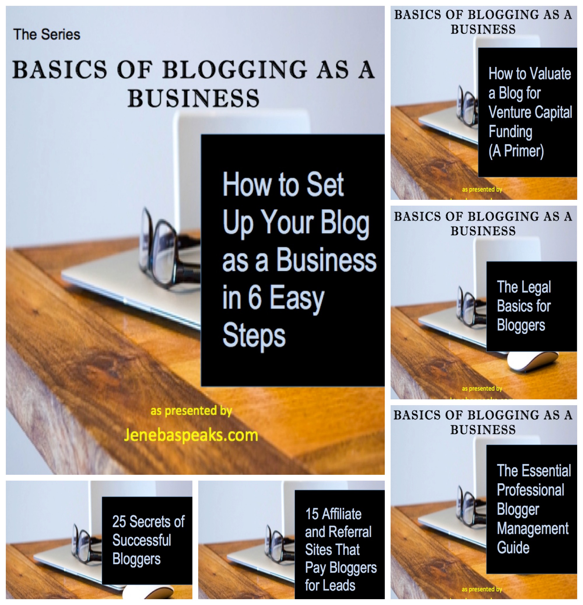 NOW AVAILABLE: ‘Basics of Blogging as A Business’ eBook Series