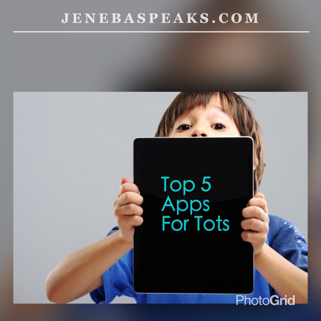 Top 5 Apps for Tots