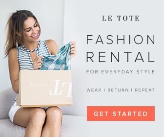 Le Tote Monthly Fashion Rental