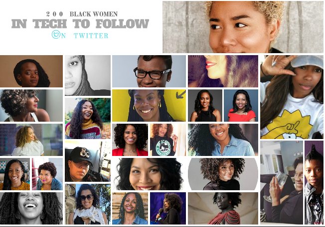 The 2018 List of Black Women in Tech To Follow On Twitter is Up…FINALLY! Why it Took so long….