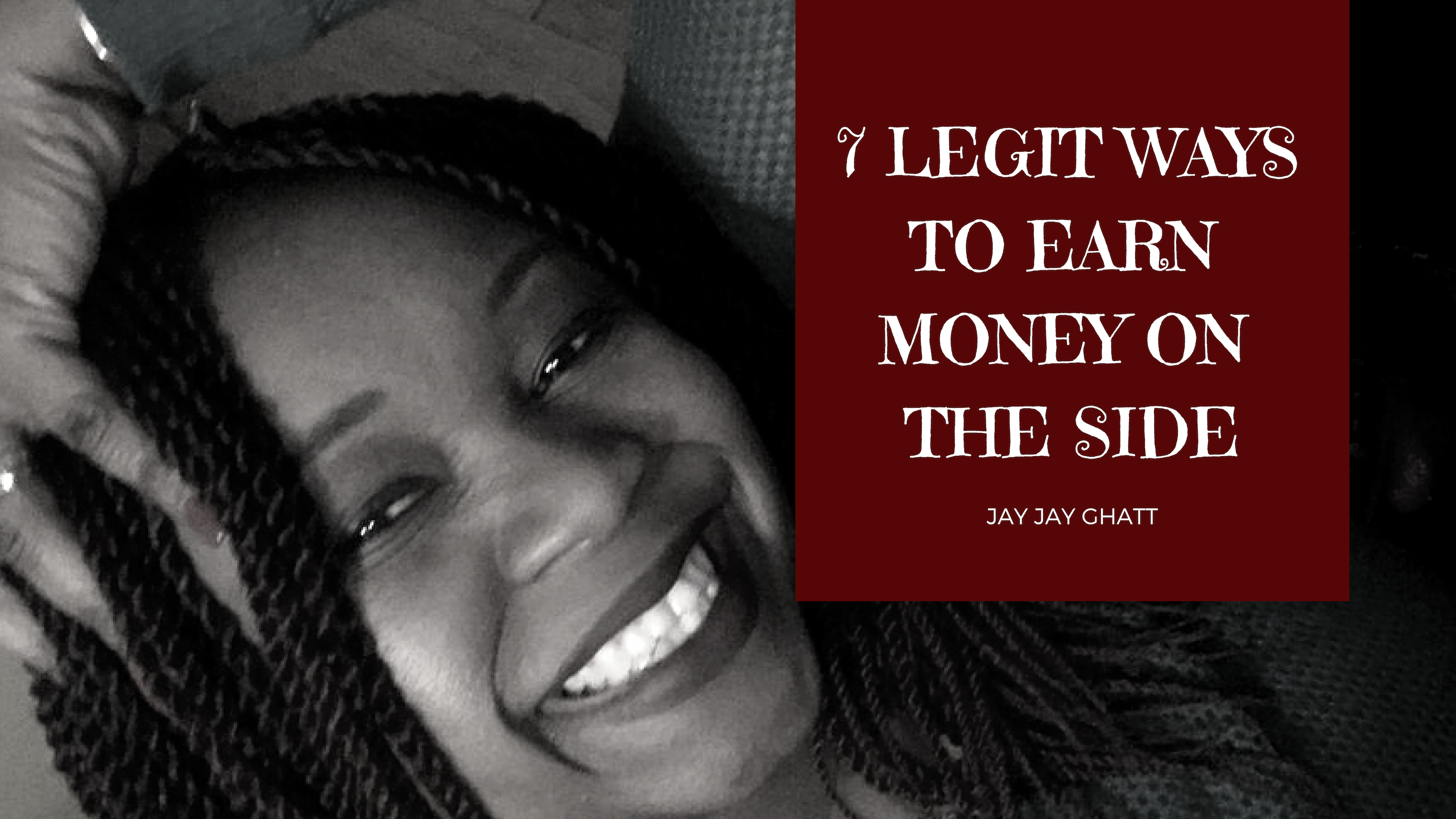 Just Released: 7 Legit Ways to Earn Money On the Side {Video}