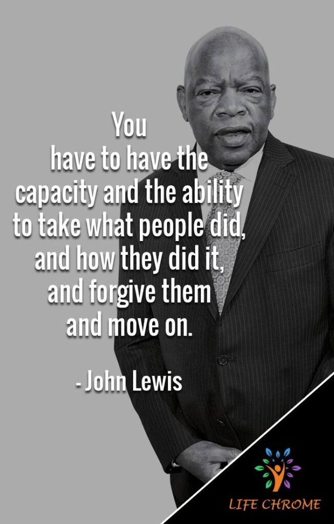 A quote by the late Congressman John Lewis resurfaces, and not a