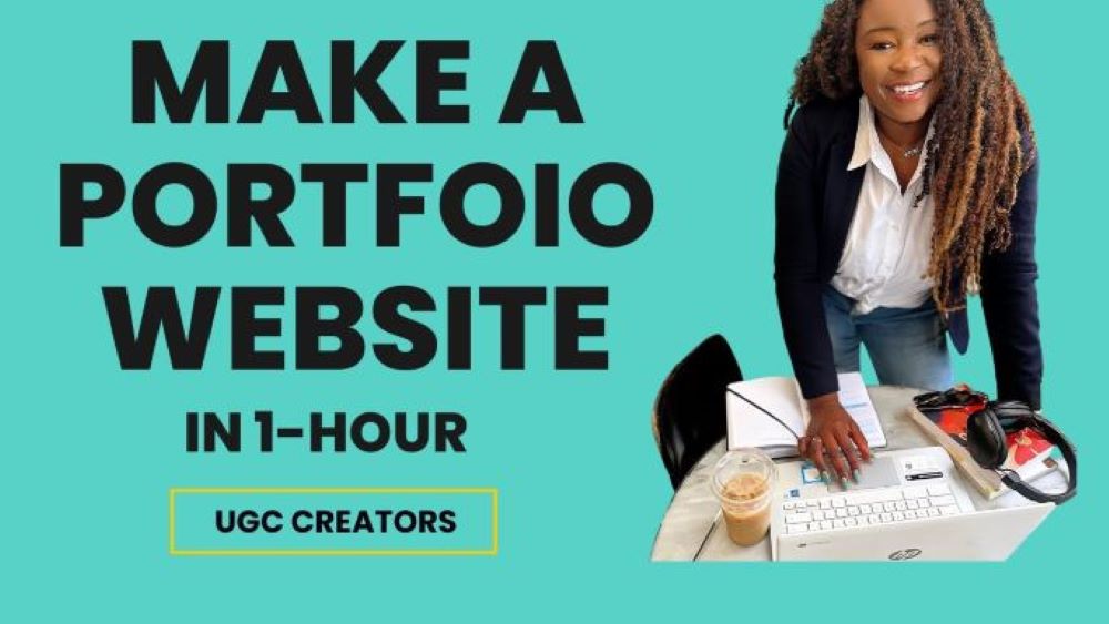 Build your own Creator Portfolio Website in 1 hour